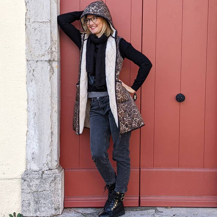 Super Bison - Wholesale Craft Sewing Kit - Happiness Puffer Jacket Pattern from size 32 to 5217