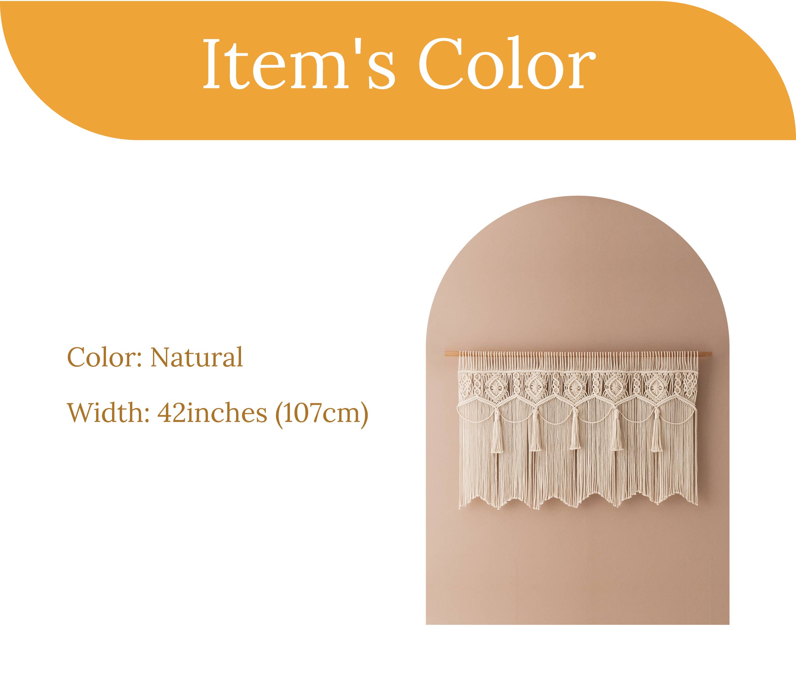 HeartCrafted - Wholesale Curtain - Macrame Curtain C133