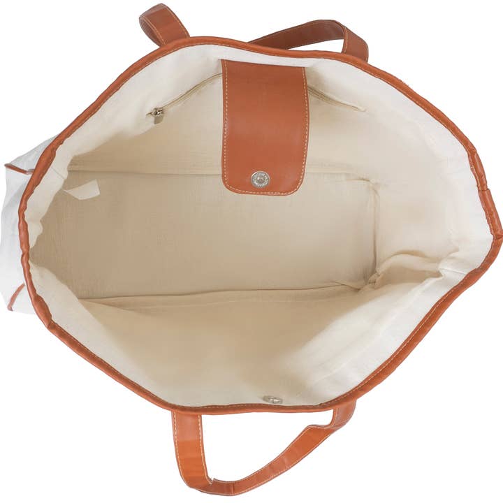 Magid - Wholesale Tote Bag - Women's - Magid Canvas Slogan Tote "ALOHA BEACHES"