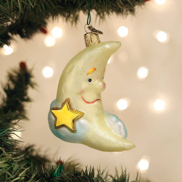 Mister Moon Ornament for wholesale by Old World Christmas