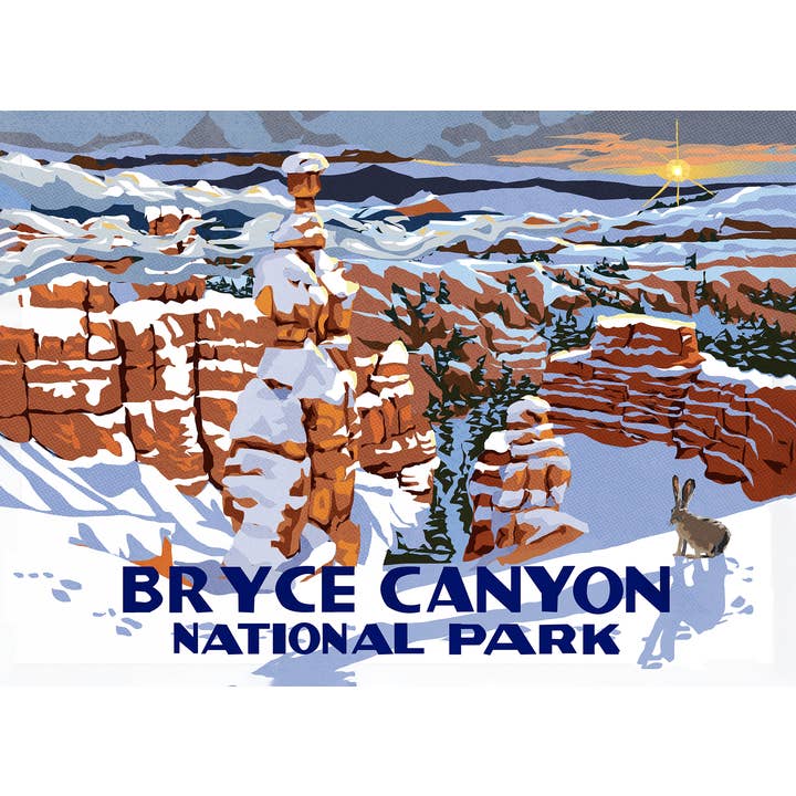 arteesian - Wholesale Postcard - "Bryce" Postcard By Laurel Hagen