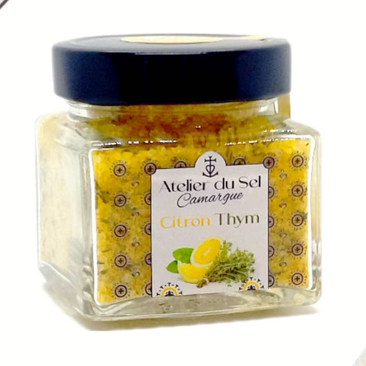 Atelier du Sel Camargue - Wholesale Zout - Zout „Lemon Thyme” - 200 gr0