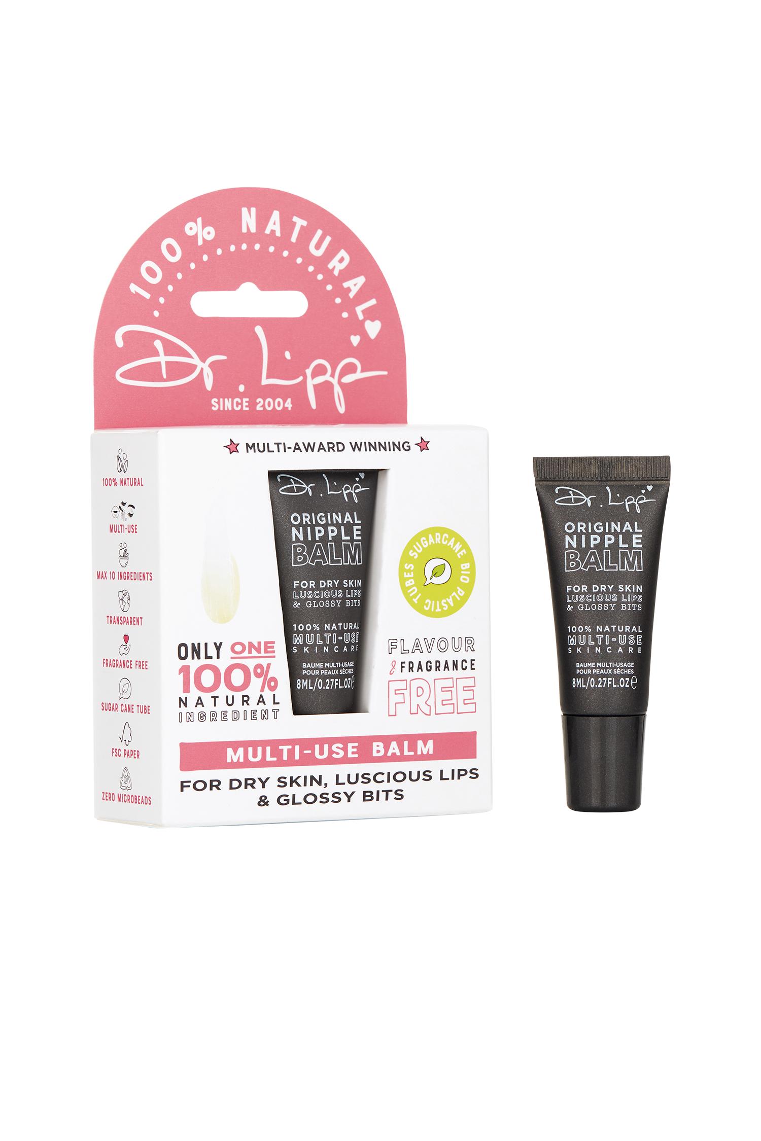 Dr.Lipp - Wholesale Lip Balm - Original Nipple Balm for Dry Skin & Luscious Lips 8ml2