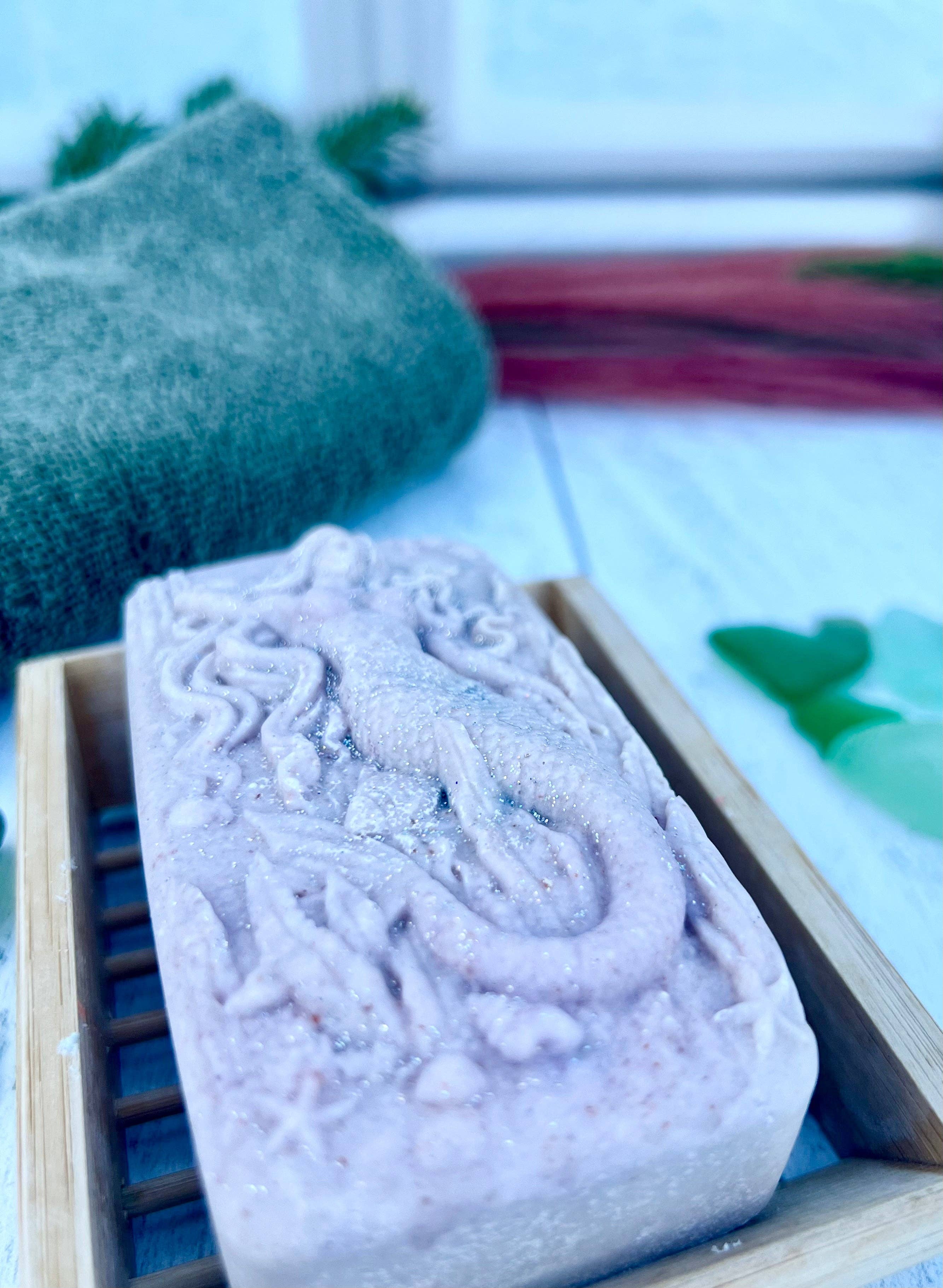 Fairyland Glade - Wholesale Bar Soap - Moon Magic Hidden Sea Glass Salt Soap Bar MADE TO ORDER3