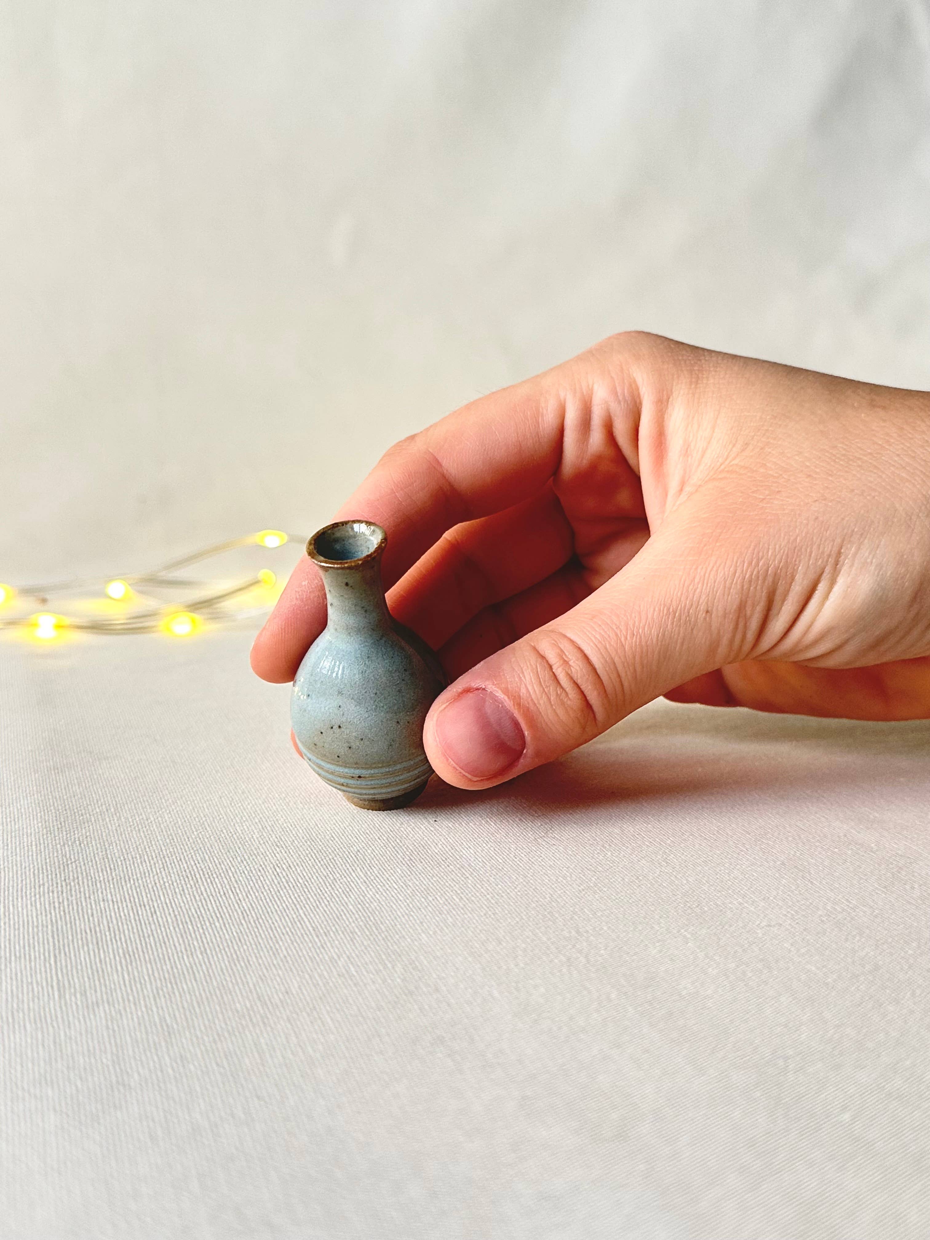 Mist Ceramics - Wholesale Vase - Miniature Bud Vase  - Ceramic Vase - Tiny Pottery9