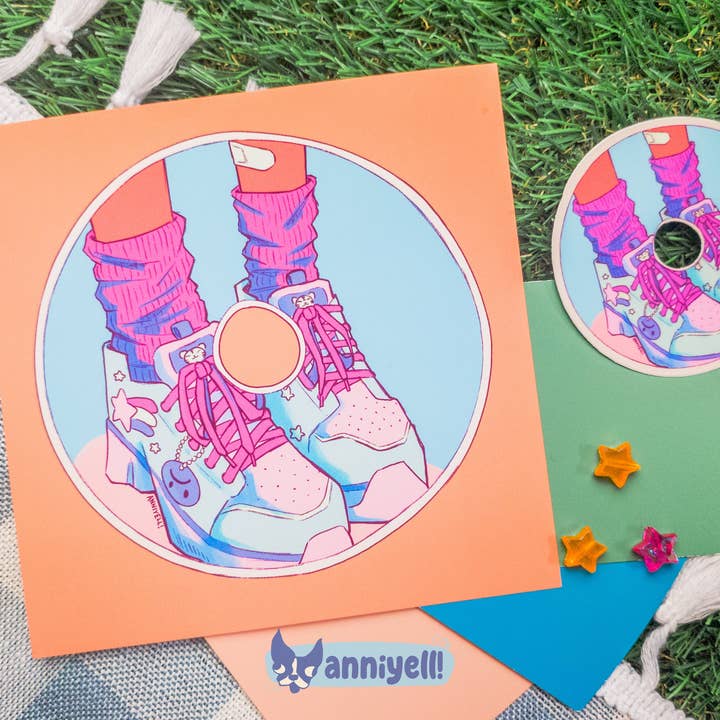 anniyell - Wholesale Sticker - cd shoes Die-Cut Sticker