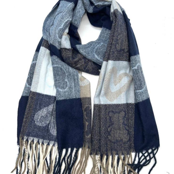 LINETA - Wholesale Head Scarf - Women's - Winter scarf HH-177 6