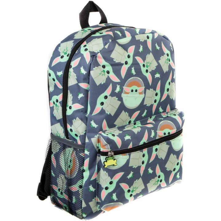 Square Deal Recordings & Supplies - Wholesale Backpack - Unisex - Backpack - Star Wars - The Child, All Over Print Design
