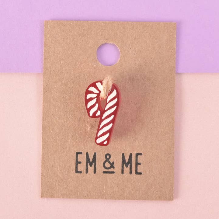 Candy Cane, Seasonal Mini, Vacanze di Natale per la vendita all'ingrosso da parte di Em And Me Studio