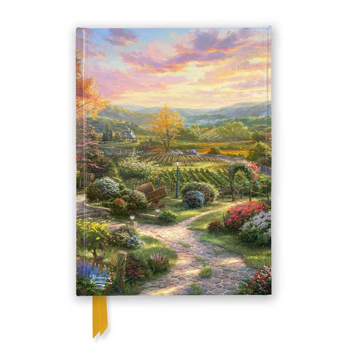 Thomas Kinkade Studios: Wine Country Living (Foiled Journal) by for wholesale by Simon & Schuster