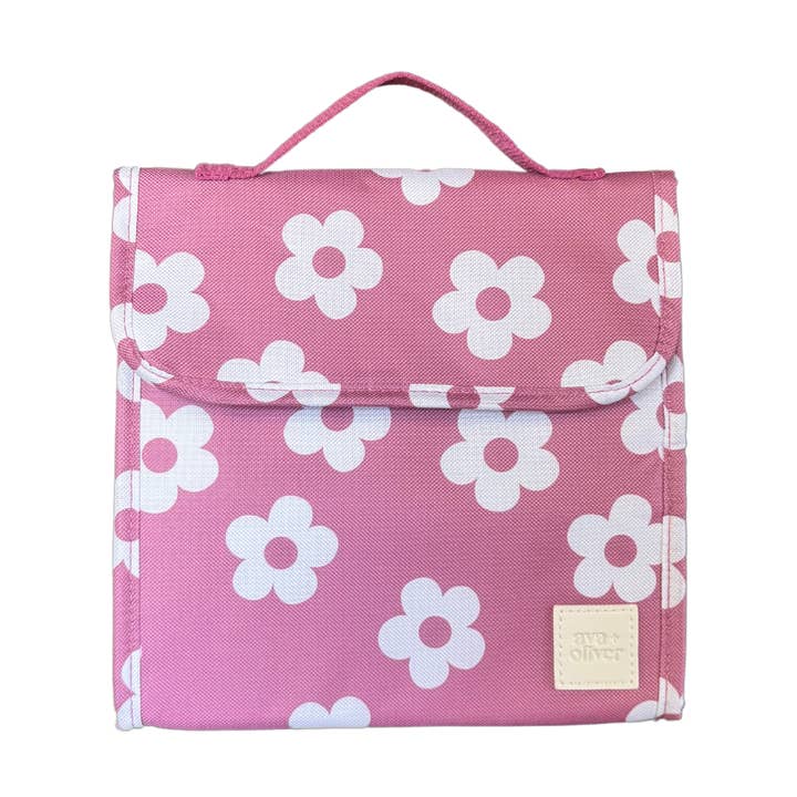 Lunch Tote | Retro Daisy for wholesale by ava + oliver