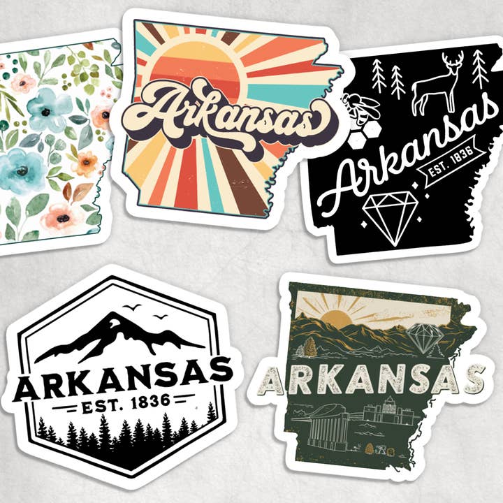 Expression Design Co - Wholesale Sticker - Arkansas Stickers