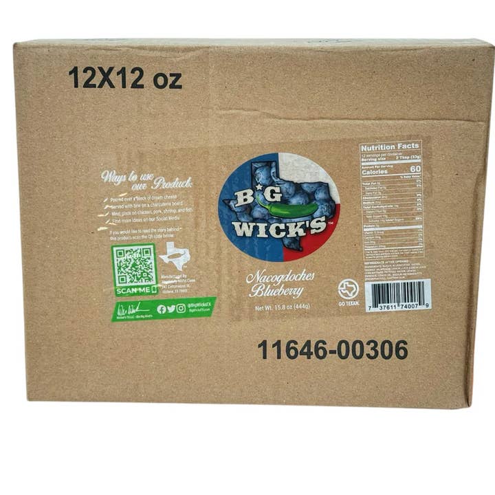 Seasonal Flavor - Nacogdoches Blueberry for wholesale by Big Wick's