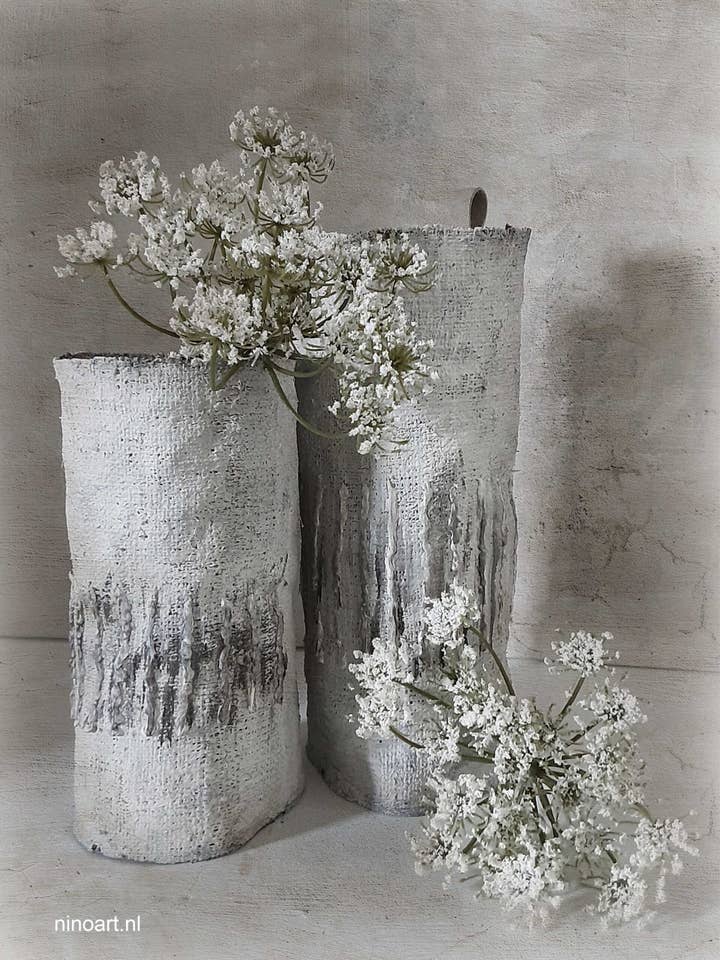 Affiche de jardin L30 : les couvertures blanches pour la vente par Nino-Art