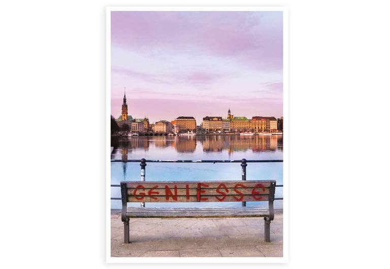 Hey!Cards GmbH & Co. KG - Wholesale Postcard - Hamburg Bank ENJOY | Postcard0