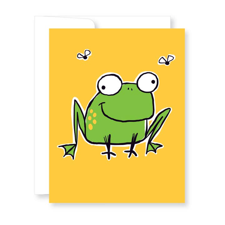 birthday - hoppy bday frog for wholesale by GreatArrow Graphics