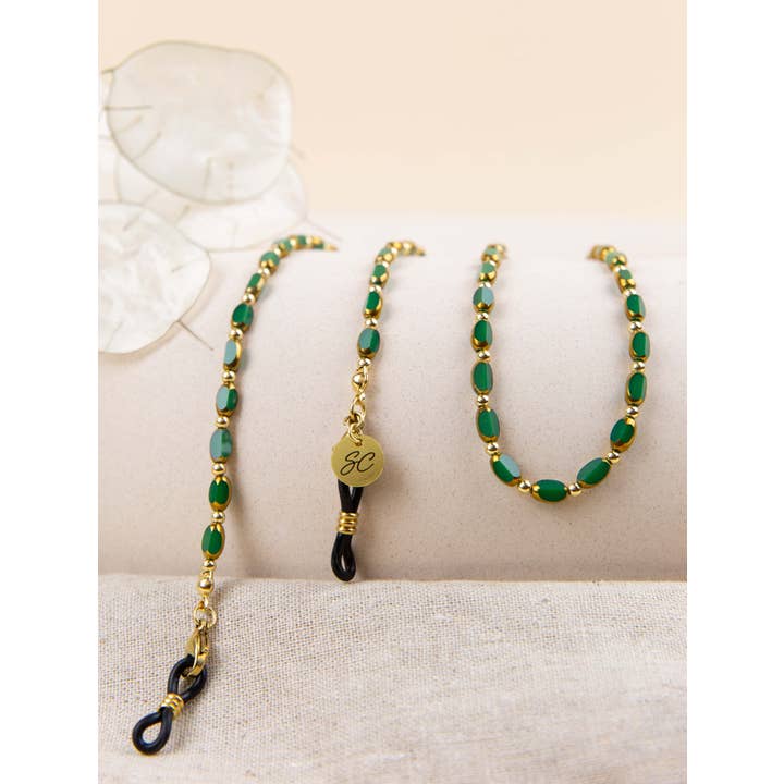 Sunny Cords - Wholesale Sunglasses/Eyeglasses Strap - Women's - Sam Green | Glasses chain3