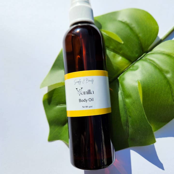 Körperöl Vanille für den Großhandel von Simply J Beauty INC.