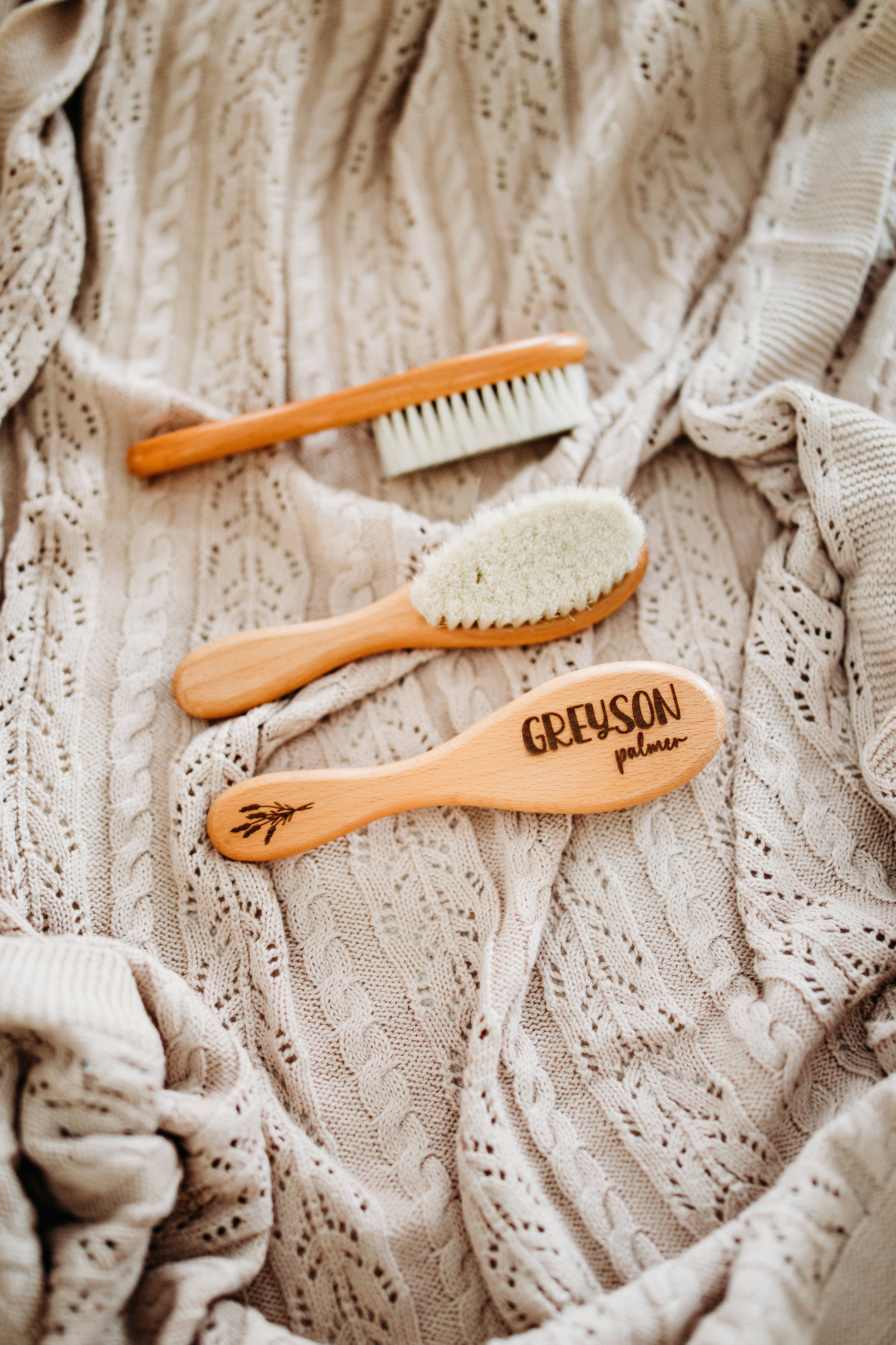 Grow With Me Baby Co - Wholesale Hair Brush/Comb - Kids & Baby - Baby Brush, Newborn Hair Brush6