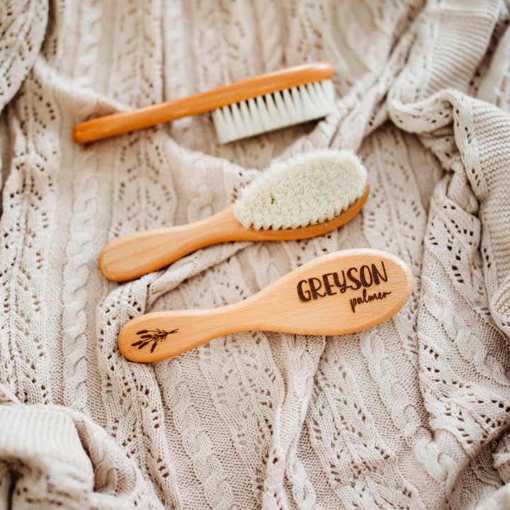 Grow With Me Baby Co - Wholesale Hair Brush/Comb - Kids & Baby - Baby Brush, Newborn Hair Brush6