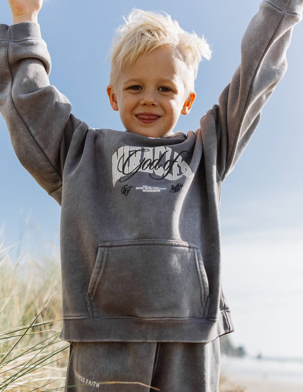 Elevated Faith - Wholesale Hoodie - Kids - God of Miracles Kids Hoodie3