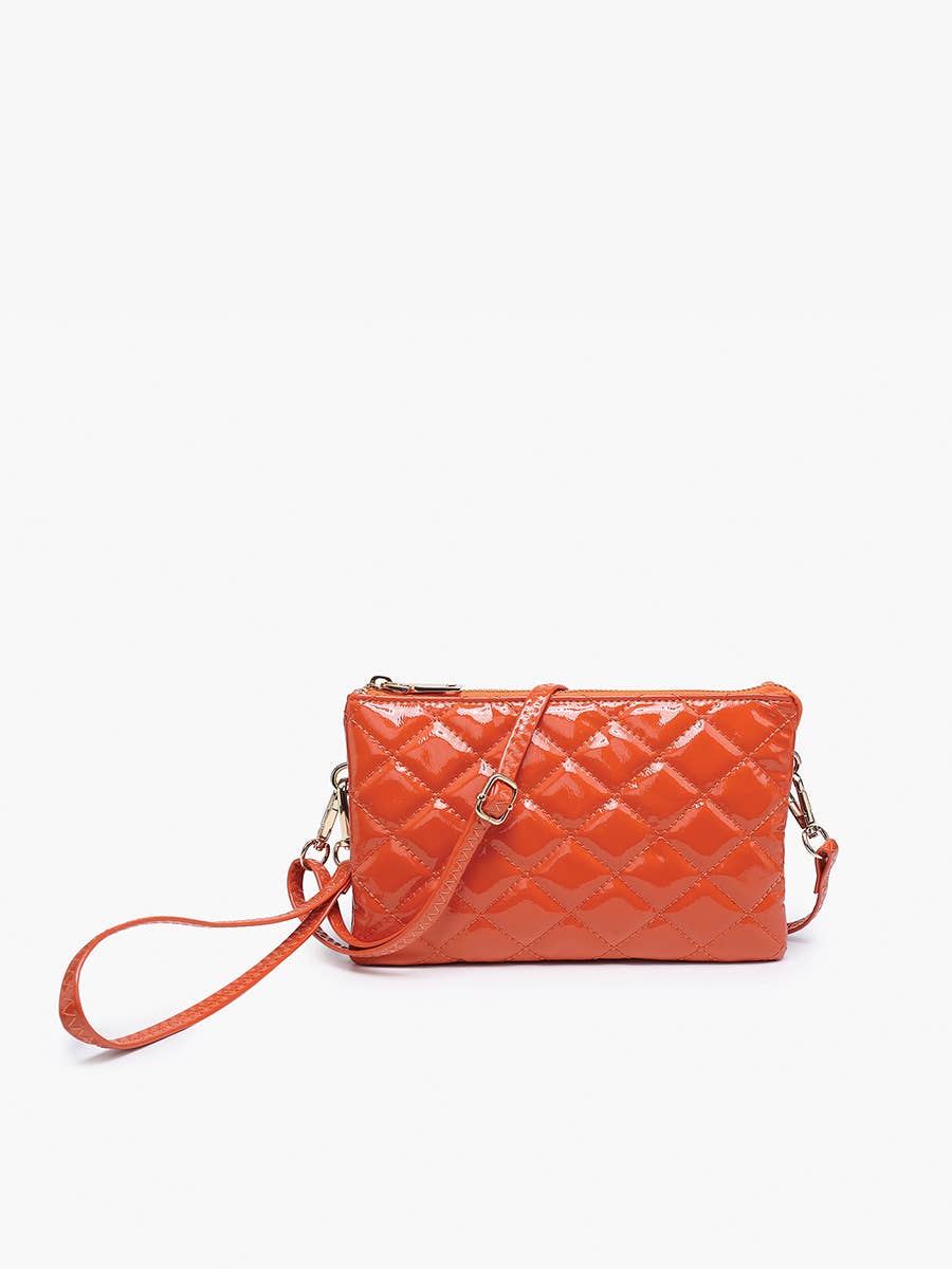 Jen & Co. - Vente Sac à bandoulière – femme - M013HG.QLT Riley Brillant Quilted Sac Bandoulière à 3 Compartiments1