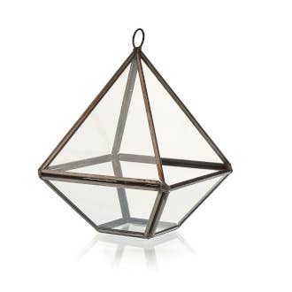 AWGifts Europe - Wholesale Terrarium - Glass Terrarium - Small Pyramid0