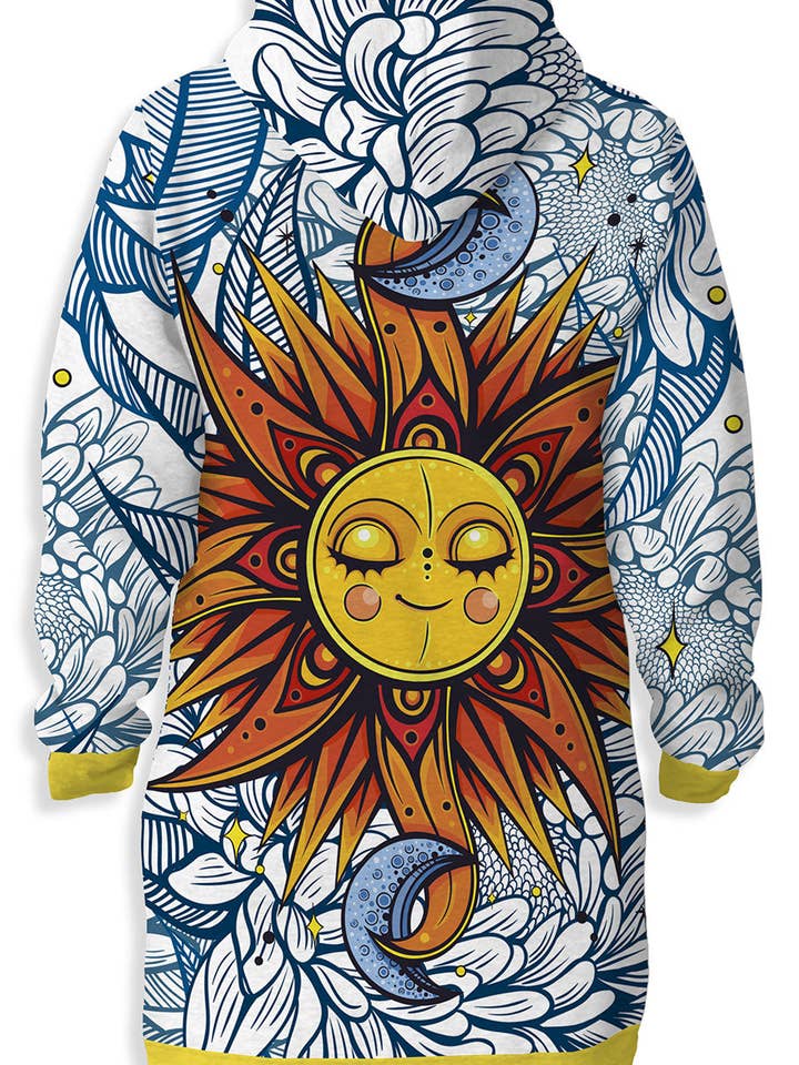 Sun sweatshirtjurk | CAN-VEST.05 voor wholesale door Fishikii