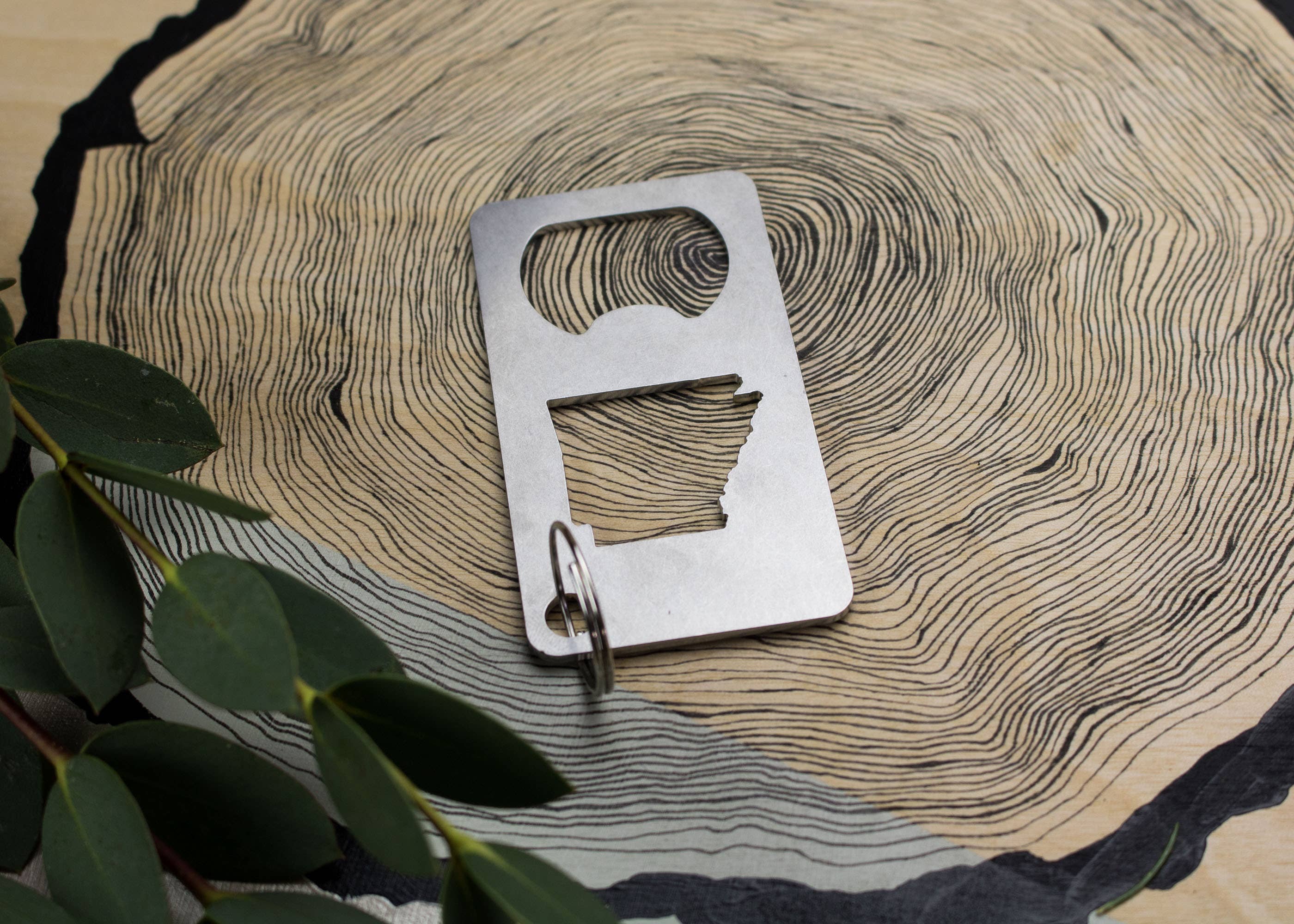 Iron Maid Art - Wholesale Bottle/Wine Opener - Arkansas State Stainless Steel Beer Bottle Opener Gift Bar6