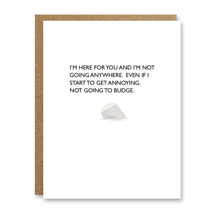 Carte ne va pas à bouger pour la vente par Boo To You