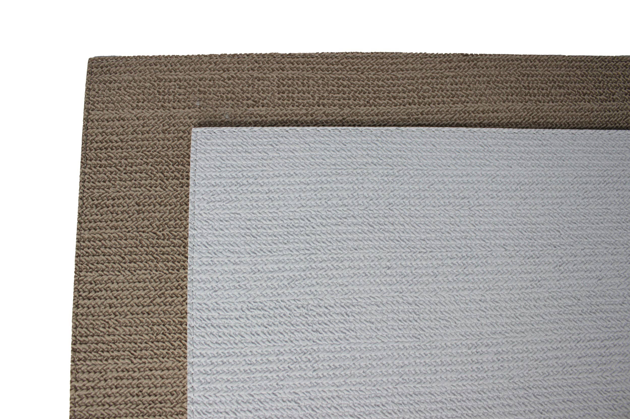 Signature Home Collection GmbH - Wholesale Placemat - Set van 6 rechthoekige placemats met linnenlook in wit/bruin5