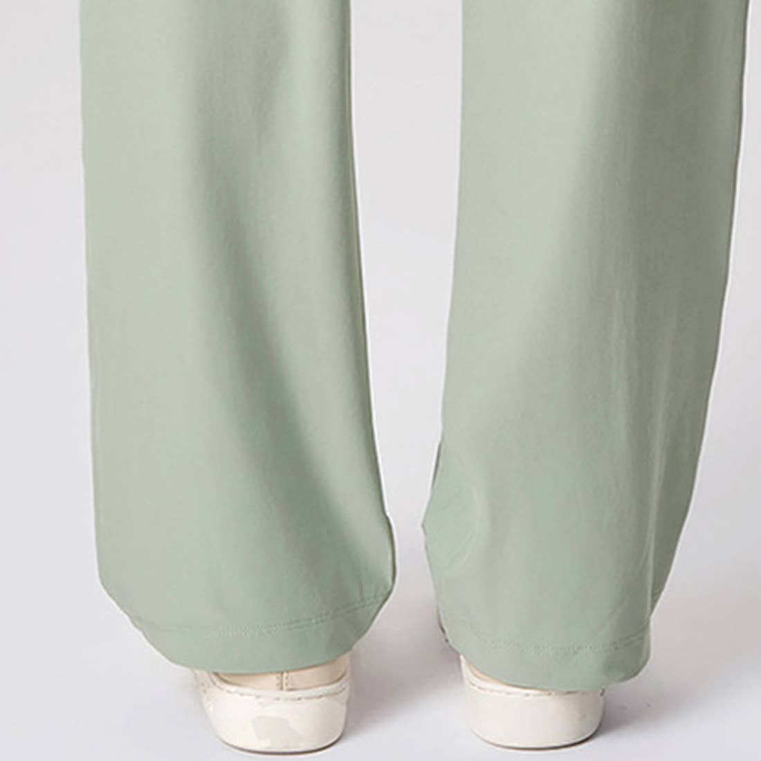 Sodalemon - Vente Pantalon de survêtement/de jogging – femme - Pantalon de yoga droit taille haute en coton pour femmes10