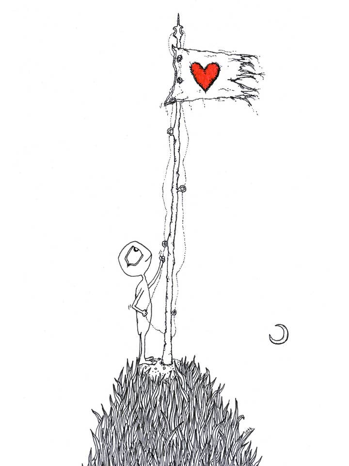 Morning Chores - Art Print - Ink Illustration for wholesale by The Art of Seth