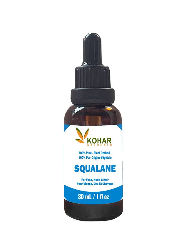 100% Plantaardig Afgeleide Squalaan voor Gezichtsmoisturizer. 30 ml voor wholesale door KOHAR NATURALS