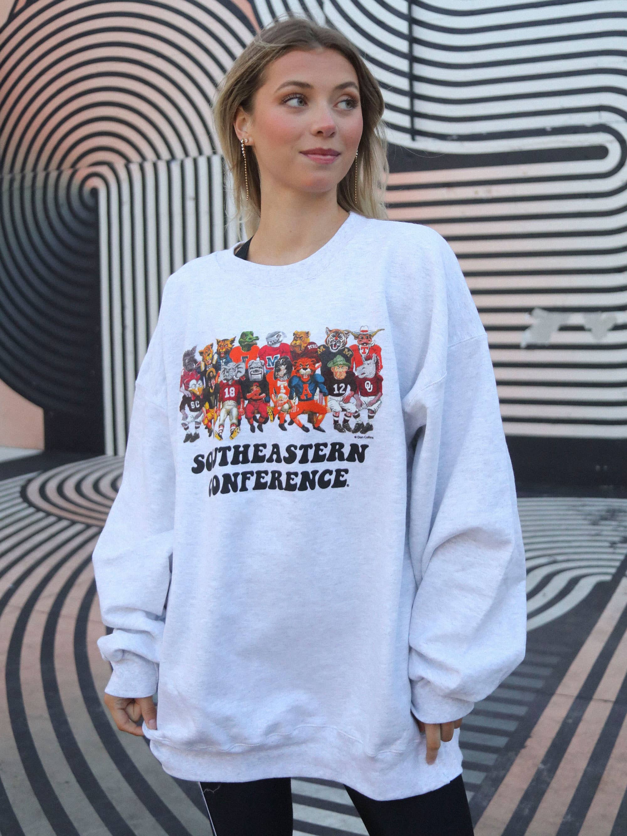 CHARLIE SOUTHERN - Wholesale Graphic Sweatshirt - Women's - SEC FAMILY SWEATSHIRT3