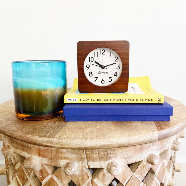 Bagby - Wholesale Alarm Clock - Bagby Silent & Analog Wooden Alarm Clock - Original4