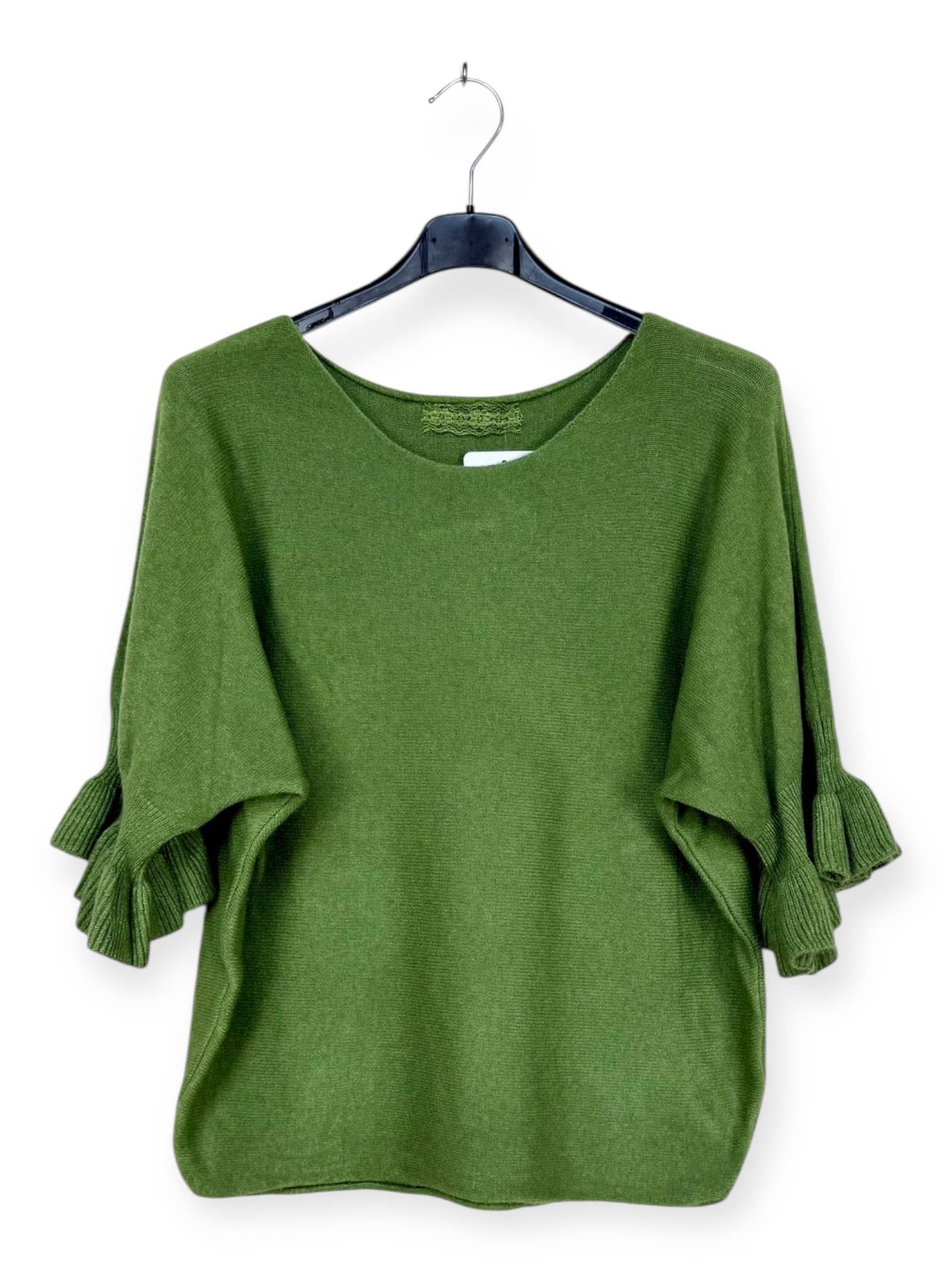 Lucky Nana – wholesale Pullovertröja - Dam – AH 99244 - Tröja med volangärm33