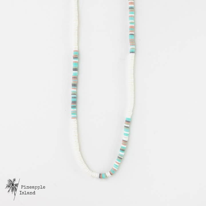 Pineapple Island - Wholesale Beaded/Pearl Necklace - Manu Bay Surfer Necklace, Bead Necklace, by Pineapple Island