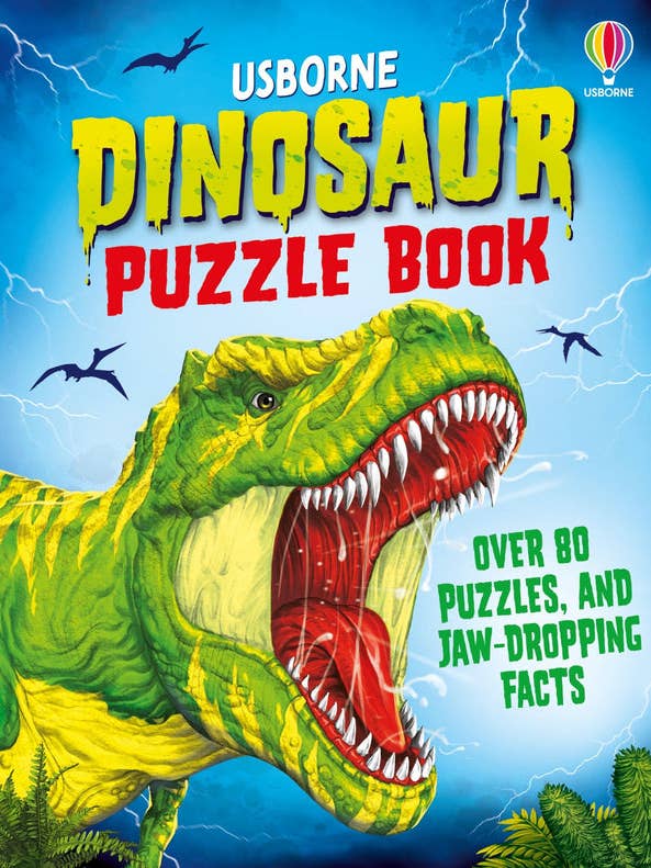 Dinosaur Puzzle Book : Usborne for wholesale by HarperCollins