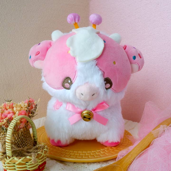 Cake Pop Cow Plush for wholesale by Sheepydust