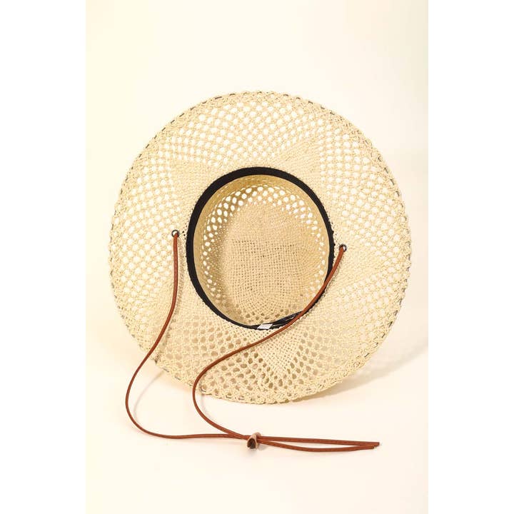 Anarchy Street - Wholesale Straw Hat - Women's - Straw Braided Flat Top Fashion Hat