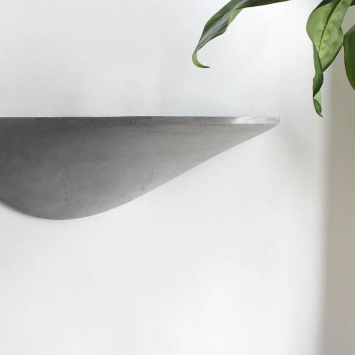 Formpoet - Wholesale Wall Mounted Shelf - Wall shelf concrete large - light grey3