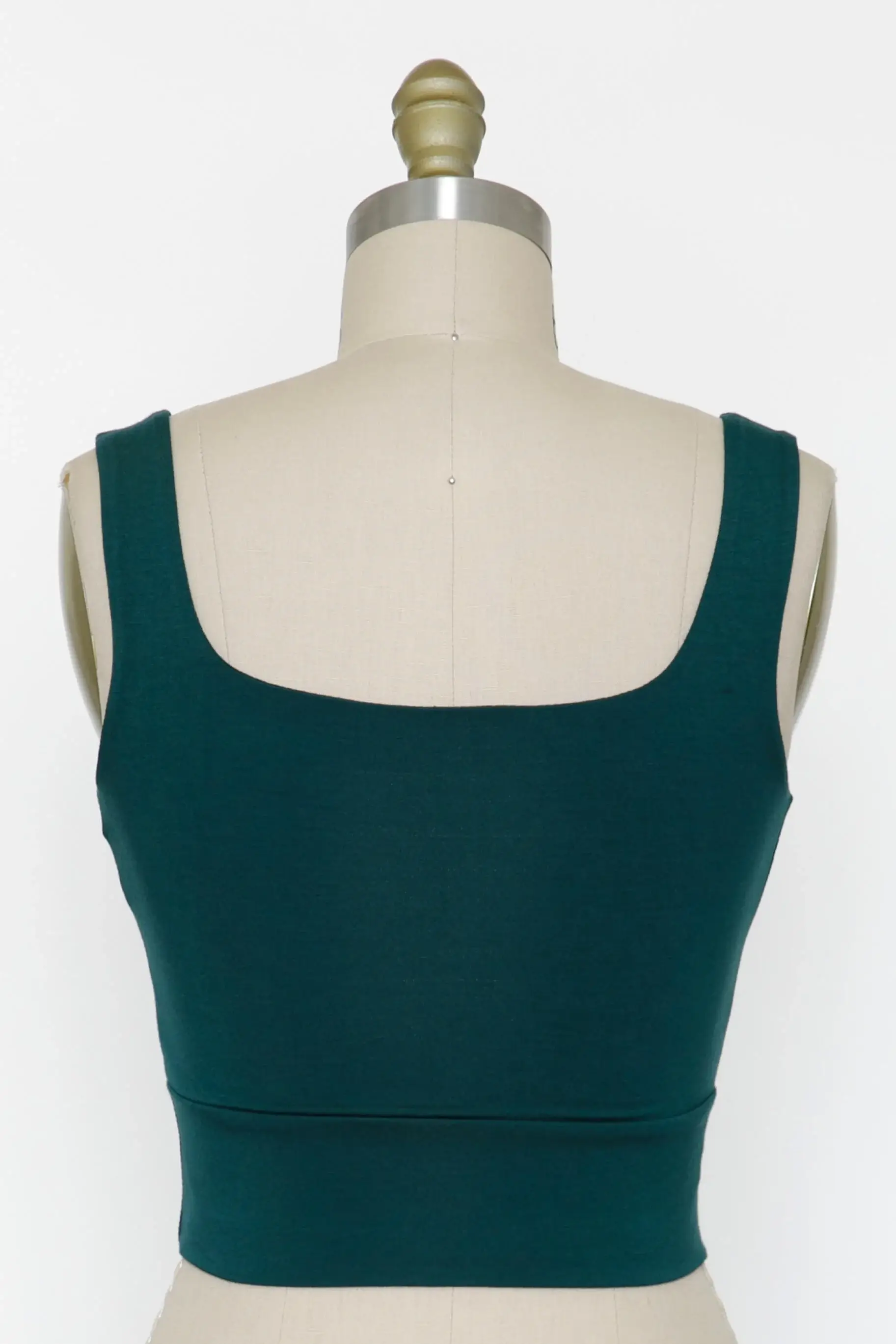 Final Touch - Wholesale Knit Top - Women's - Square Neck Fitted Crop Top - T1685921