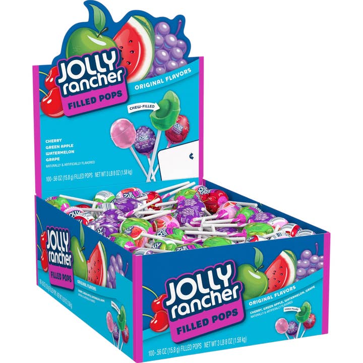 Cow Crack Wholesale - Wholesale Lollipop - Jolly Rancher Chewy Filled Lollipops