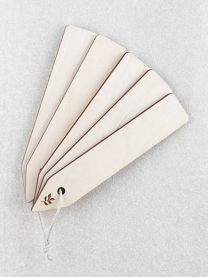Set di 5 segnaposto per piante, 2,5 x 13 cm per la vendita all'ingrosso da parte di Greenterior