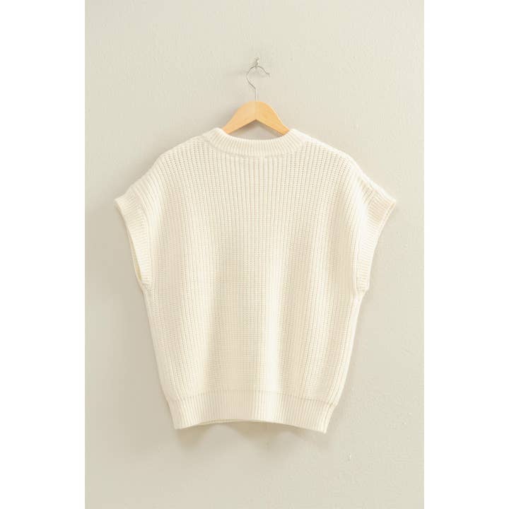 HYFVE - Wholesale Knit Sweater - Women's - Short Sleeve Oversized Casual Sweater17