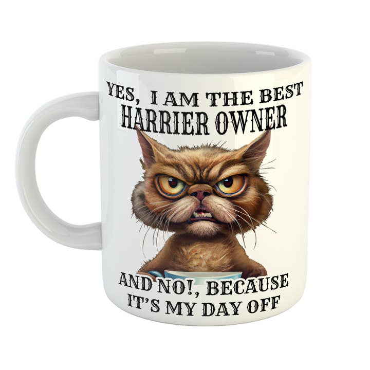 Yes I am The Best Harrier Owner And No It's My Day Off Mug for wholesale by Just The Shirt