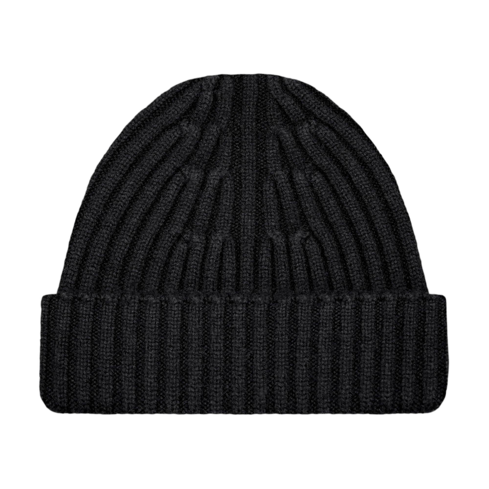 Paul James Knitwear - Wholesale Beanie - Men's - Heavyweight Merino Cashmere Ribbed Beanie8