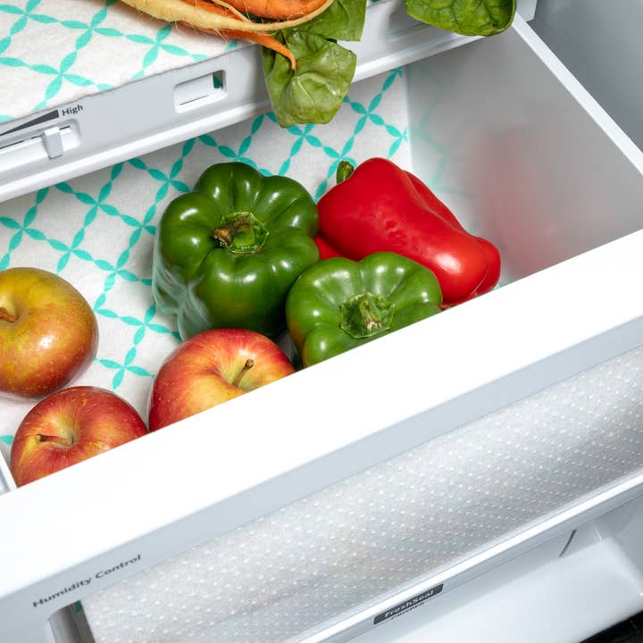 Core Home - Wholesale Food Storage Wrap/Bag - 3pk Fridge Bin Liners - Quatrefoil2