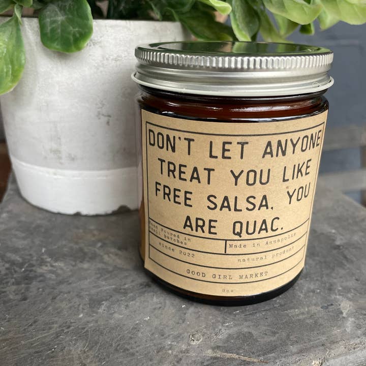 Funny Soy Wax Candle, You Are Quac…… for wholesale by Good Girl Market